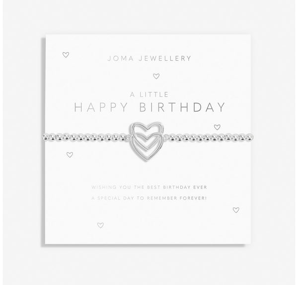 Joma Jewellery 'Happy Birthday' A Little Bracelet