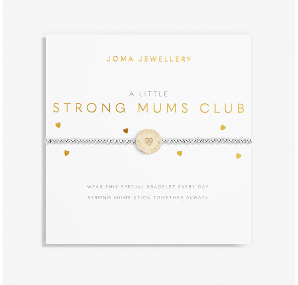 Joma Jewellery 'Strong Mums Club' A Little Bracelet