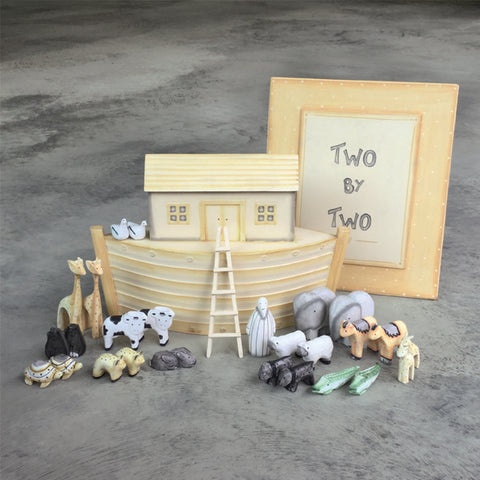 East Of India Two By Two Noah’s Ark Set - Boxed