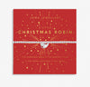 Joma Jewellery 'Christmas Robin' Kids' Christmas A Little Bracelet