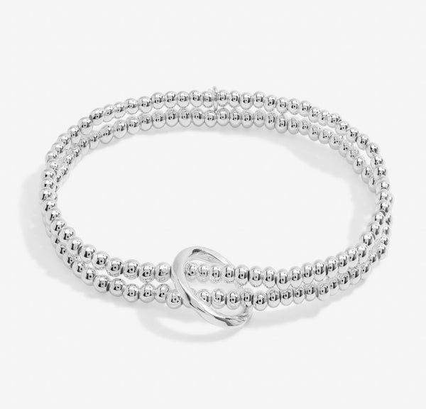 Joma Jewellery Twist Loop Bracelet Bar