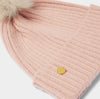 Katie Loxton Knitted Hat - Nude Pink