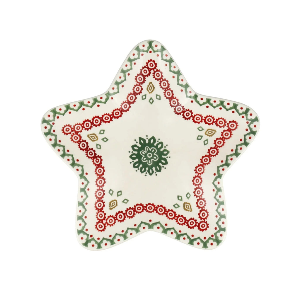 Emma Bridgewater Christmas Joy Medium Star Plate