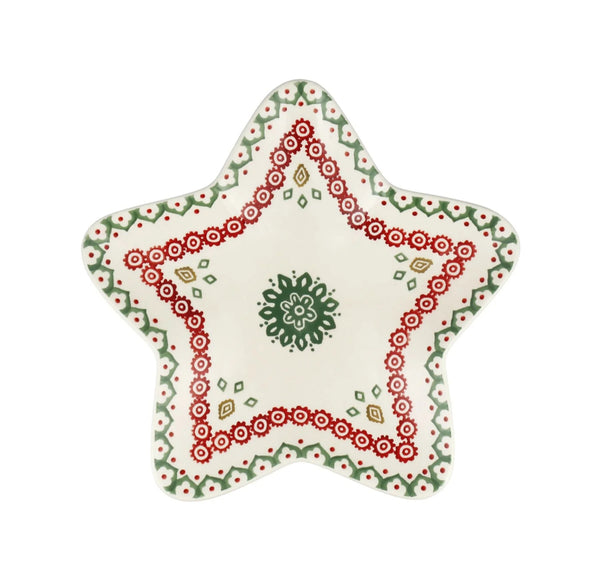 Emma Bridgewater Christmas Joy Medium Star Plate