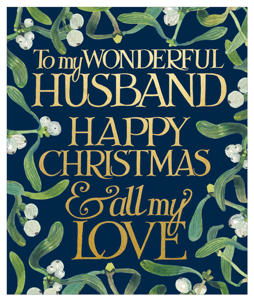 Emma Bridgewater Husband Christmas Card