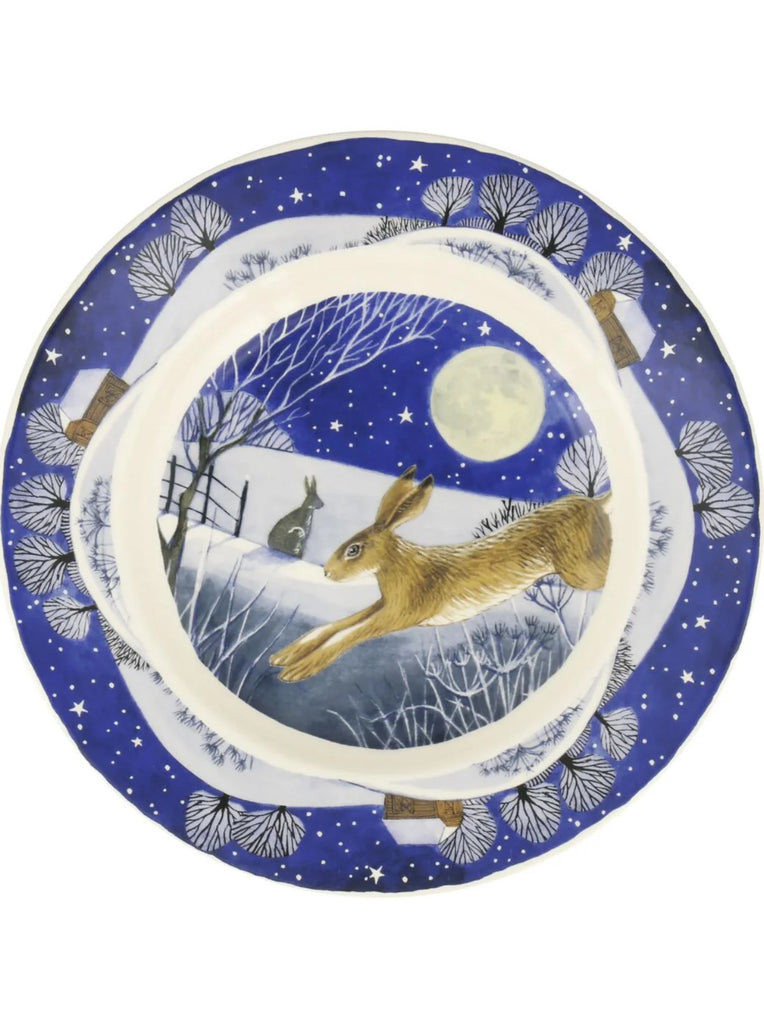 Emma Bridgewater Midnight Hare 8 1/2 Inch Plate