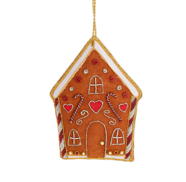 Sass & Belle Gingerbread House Zari Decoration