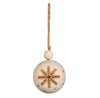 Sass & Belle Wooden Snowflake Bauble