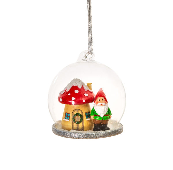 Sass & Belle Gnome Home Dome Bauble