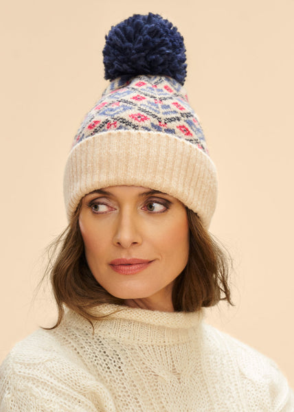 Powder Kristi Bobble Hat - Cream