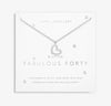 Joma Jewellery A Little 'Fabulous Forty' Necklace