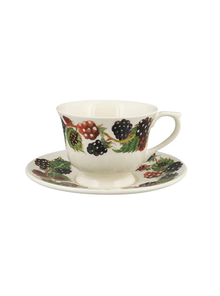 Emma Bridgewater Blackberry Small Teacup & Saucer