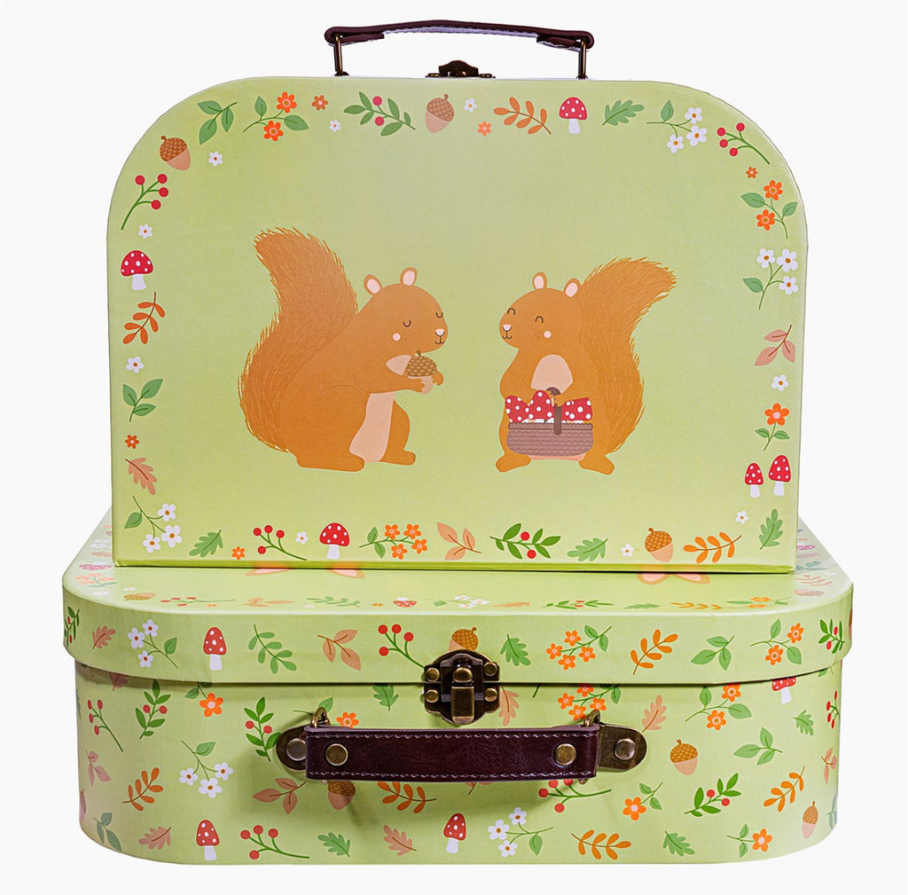 Sass & Belle Garden Friends Suitcases - Set Of 2