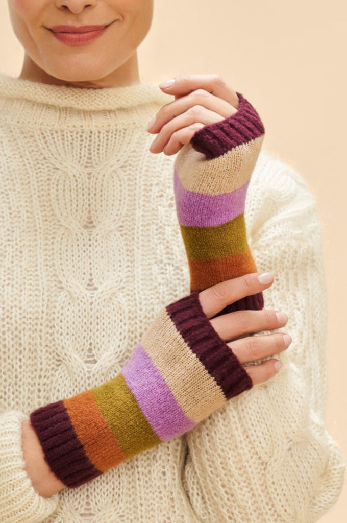 Powder Ladies Lilia Wrist Warmers - Vintage Mix