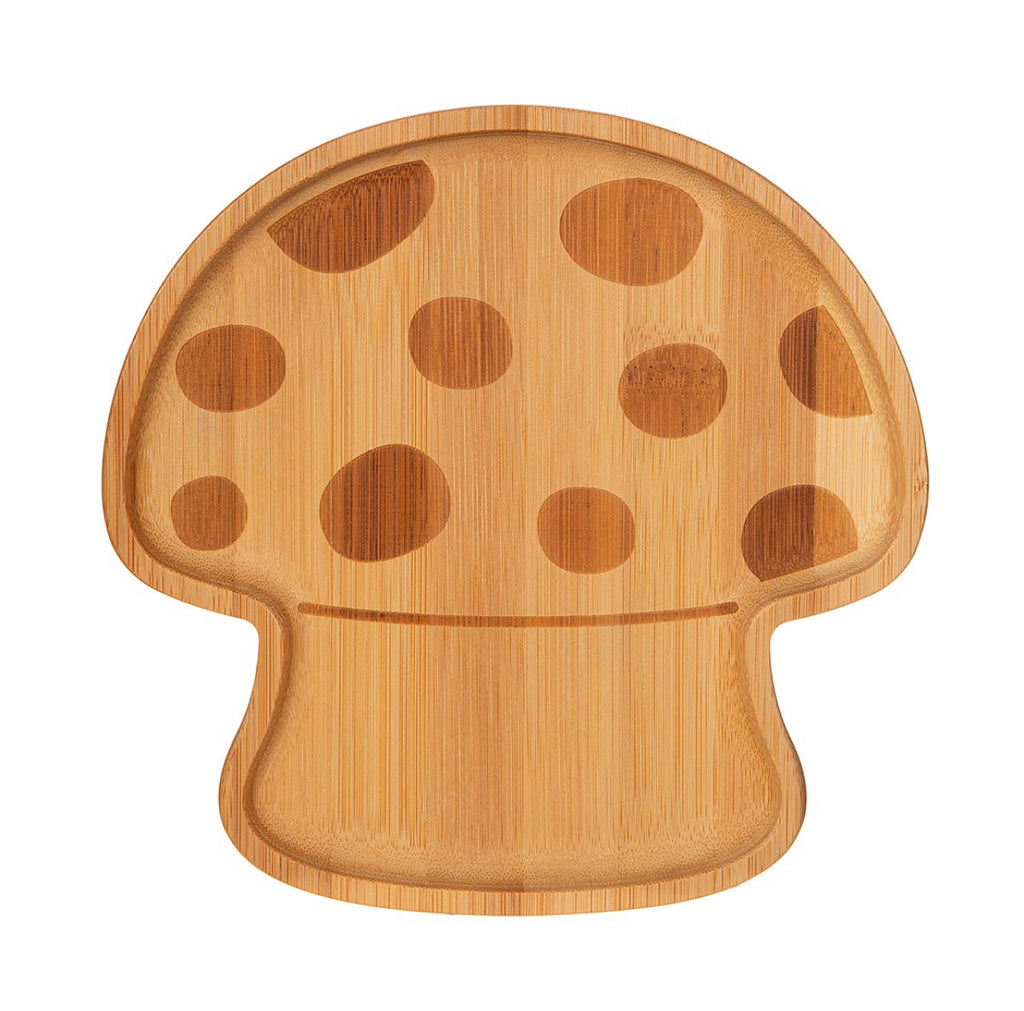 Sass & Belle Mushroom Bamboo Plate