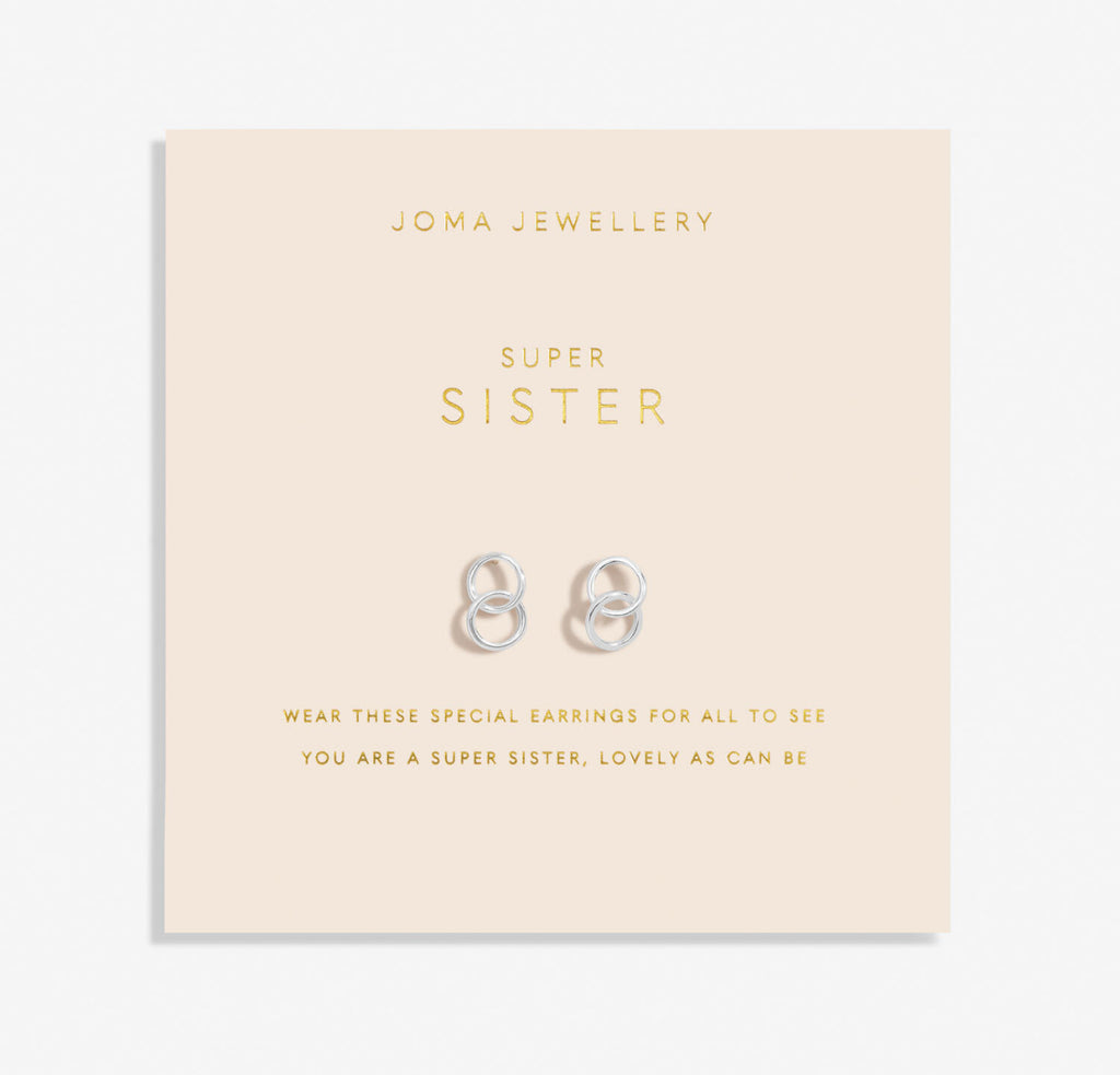 Joma Jewellery Forever Yours 'Super Sister' Earrings