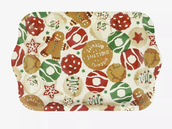 Emma Bridgewater Christmas Biscuits Small Tin Tray