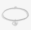 Joma Jewellery ‘Merry Christmas Lovely Daughter' Christmas A Little Bracelet