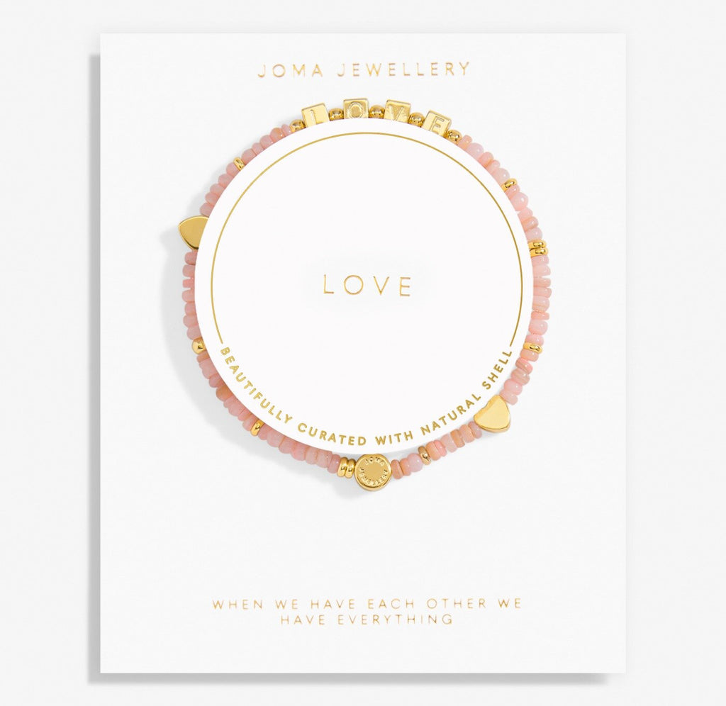 Joma Jewellery - Bridal Happy Little Moments 'Love' Bracelet