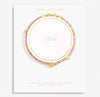 Joma Jewellery - Bridal Happy Little Moments 'Love' Bracelet