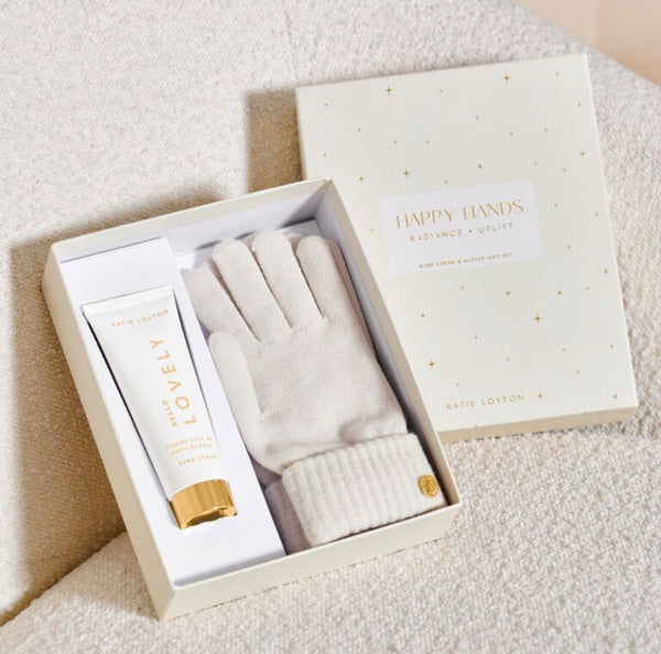 Katie Loxton 'Happy Hands' Gift Set - Off White