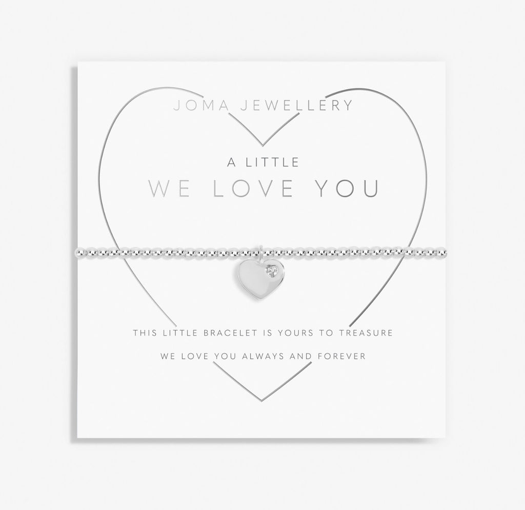 Joma Jewellery Children's A Little 'We Love You' Bracelet