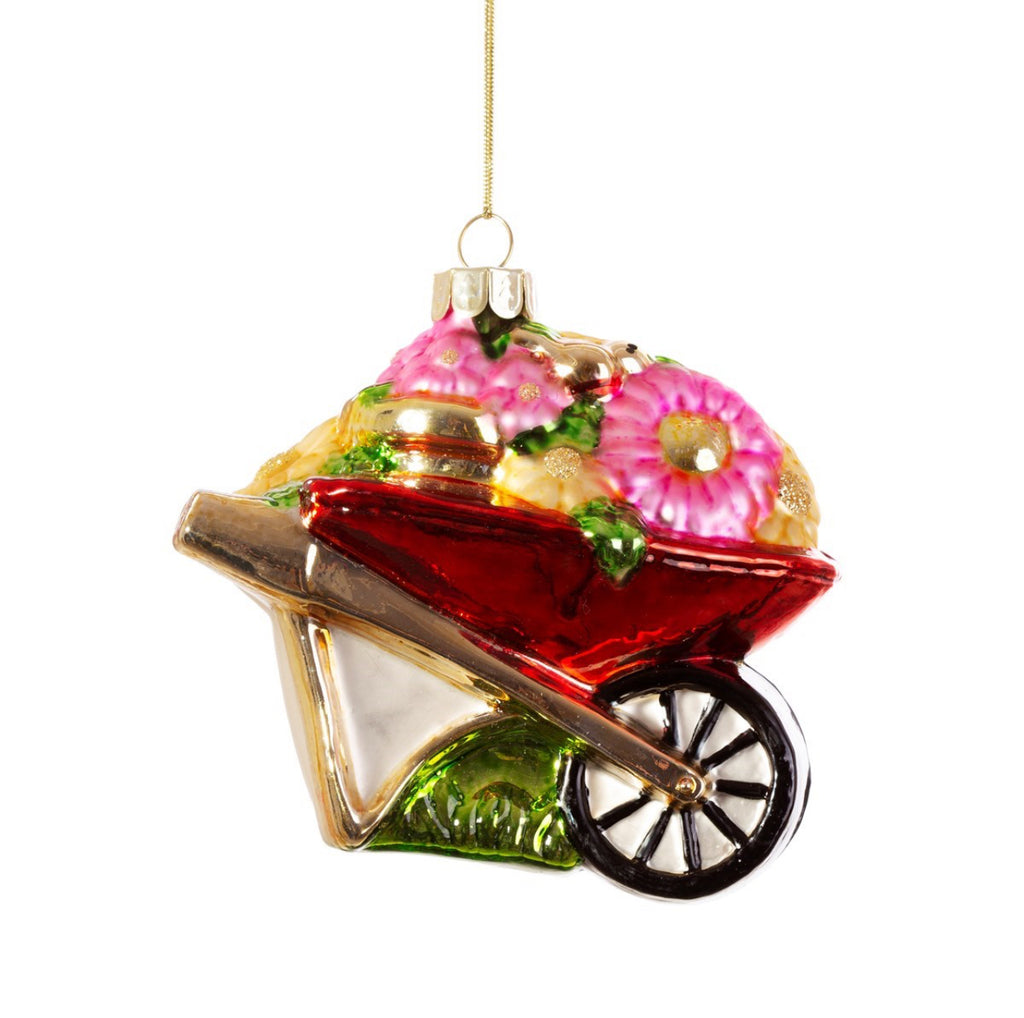 Sass & Belle Wheelbarrow Shaped Bauble