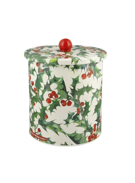 Emma Bridgewater Holly Medium Biscuit Barrel