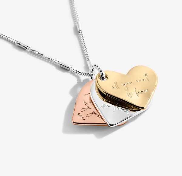 Joma Jewellery Affirmation Discs 'Love' Necklace