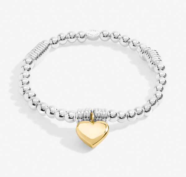 Joma Jewellery Heart Bracelet Bar