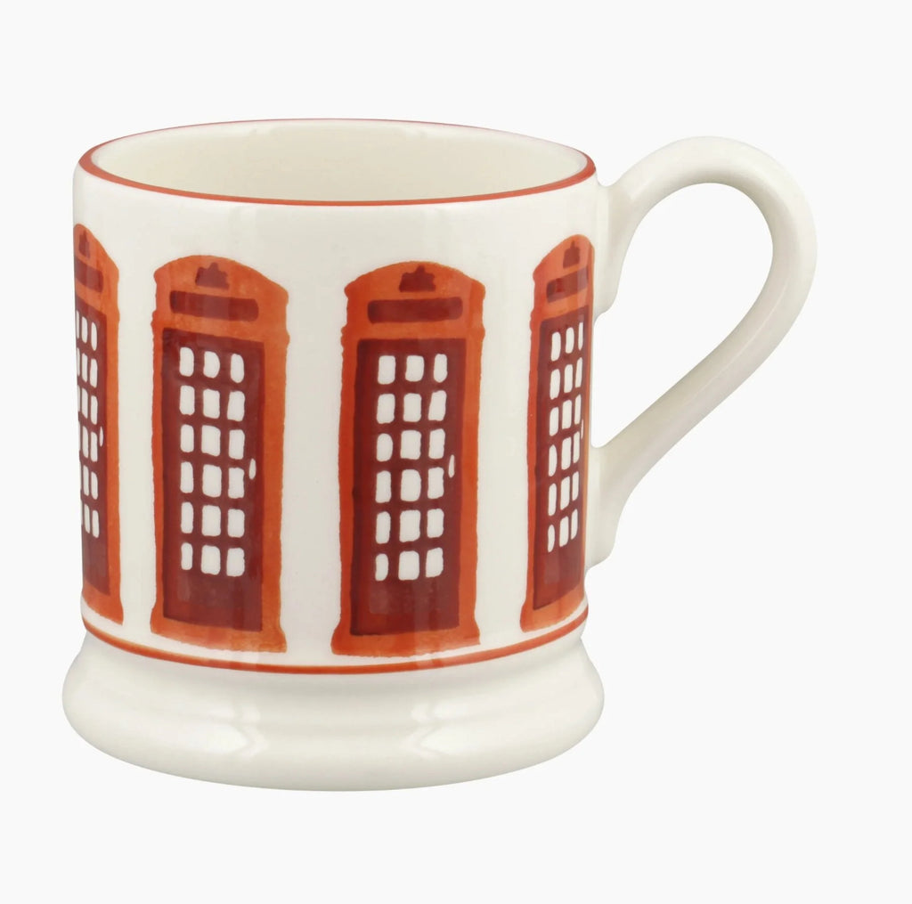 Emma Bridgewater Telephone Box 1/2 Pint Mug SECOND