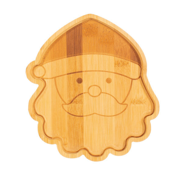 Sass & Belle Santa Bamboo Plate