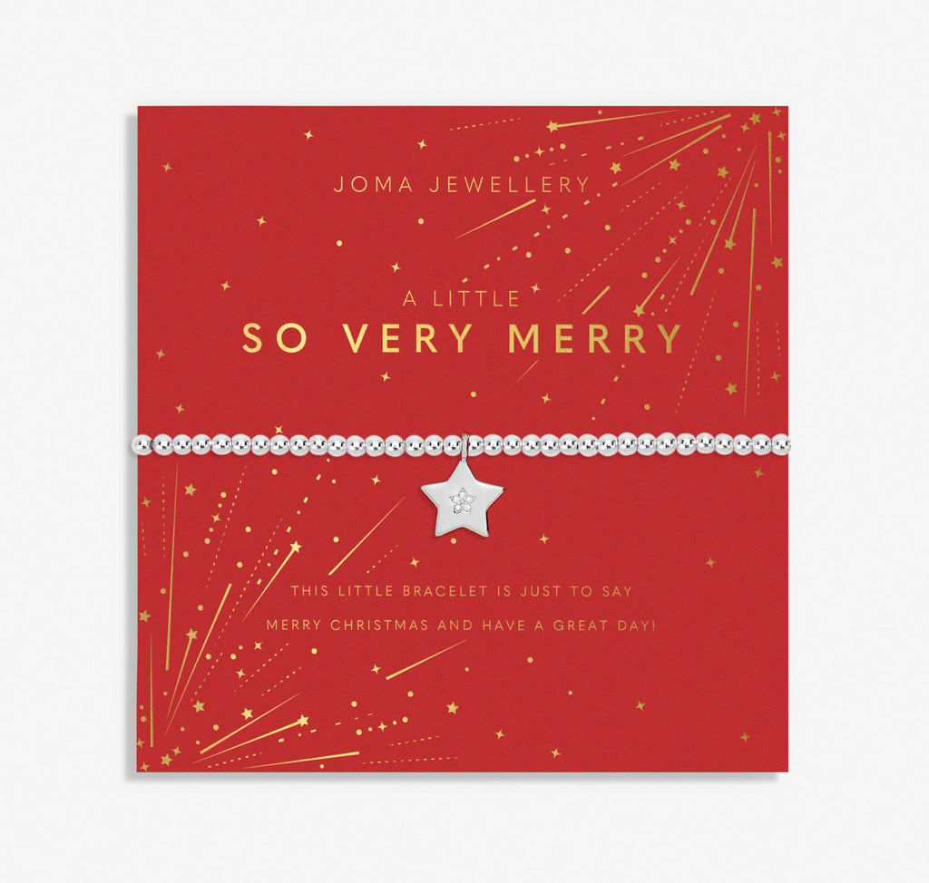 Joma Jewellery 'So Very Merry' Christmas A Little Bracelet