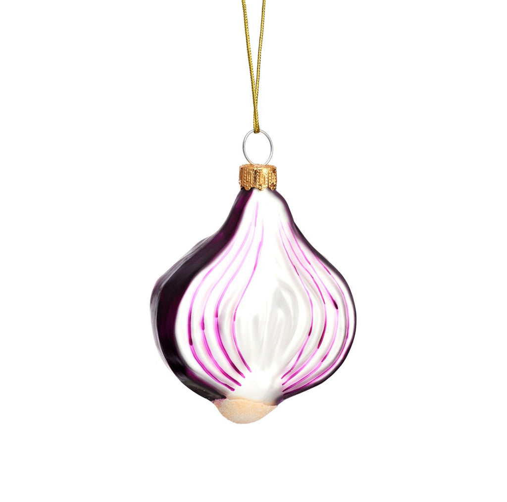 Sass & Belle Red Onion Shaped Bauble