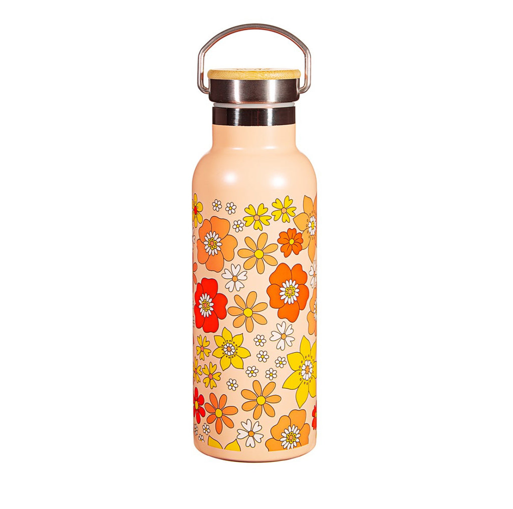 Sass & Belle 70s Floral Water Bottle