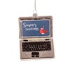 Seasons Tweetings Laptop Shaped Bauble