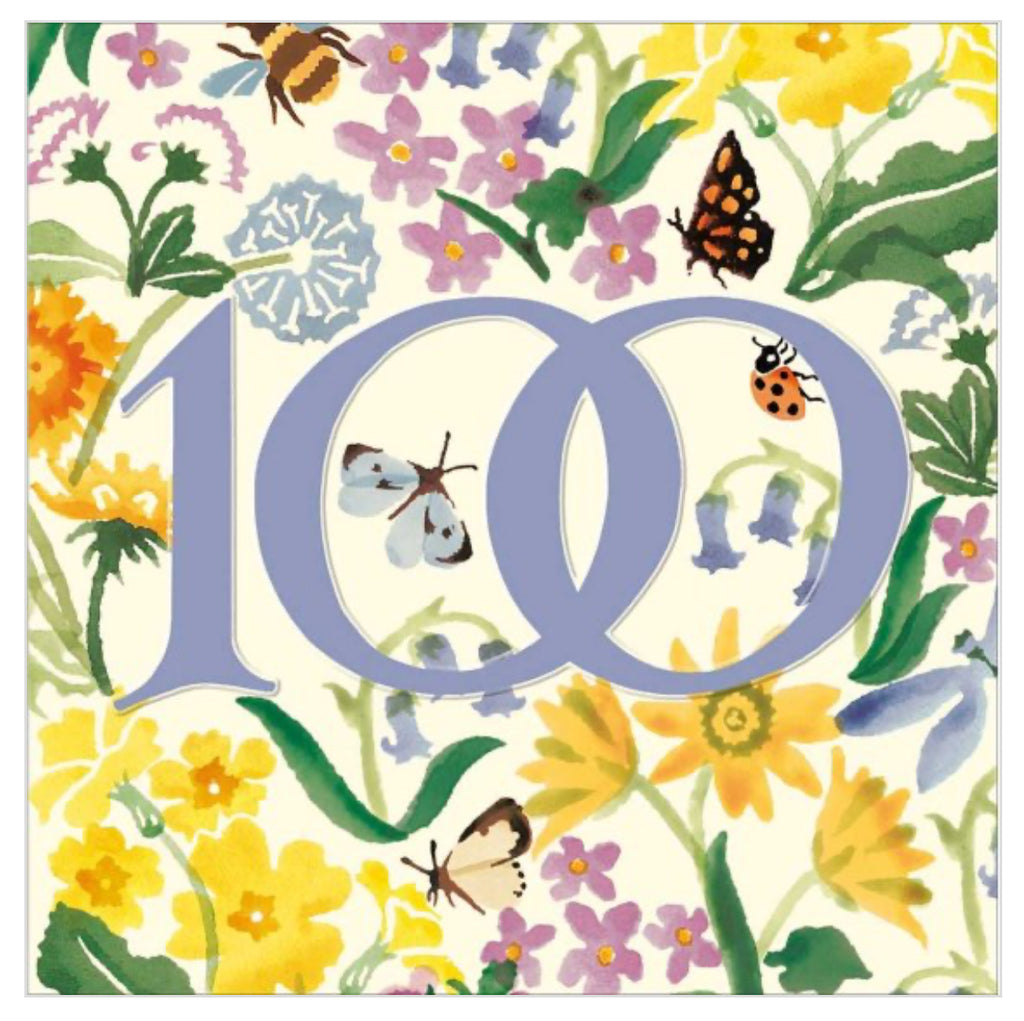 Emma Bridgewater 100 Birthday Card