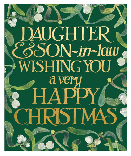 Emma Bridgewater Daughter & Son In Law Christmas Card