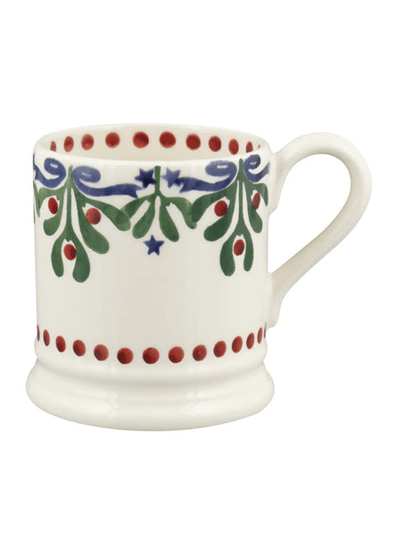 Emma Bridgewater Mistletoe 1/2 Pint Mug