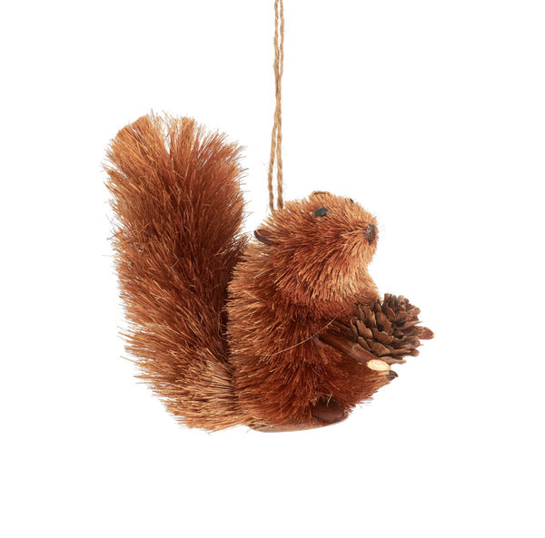 Sass & Belle Woodland Squirrel Brush Animal Decoration