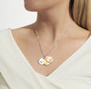 Joma Jewellery Affirmation Discs 'Mindfulness' Necklace