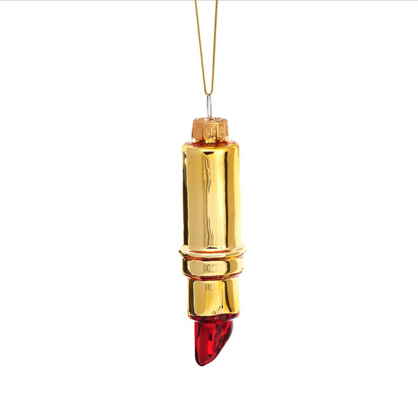 Sass & Belle Lipstick Shaped Bauble