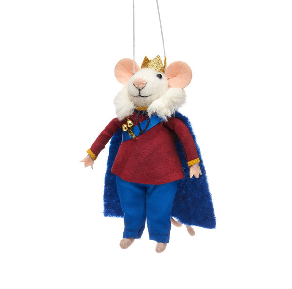 Sass & Belle King Mouse Hanging Decoration