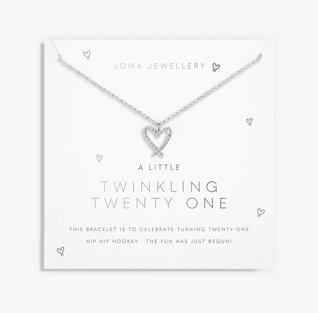 Joma Jewellery A Little 'Twinkling Twenty One' Necklace