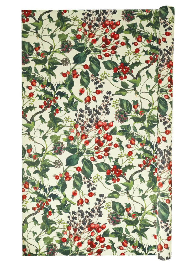 Emma Bridgewater Winter Flowers Roll Wrap