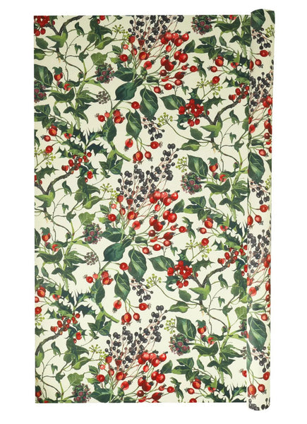 Emma Bridgewater Winter Flowers Roll Wrap