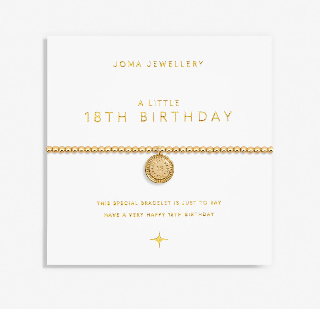 Joma Jewellery A Little '18th Birthday' Bracelet