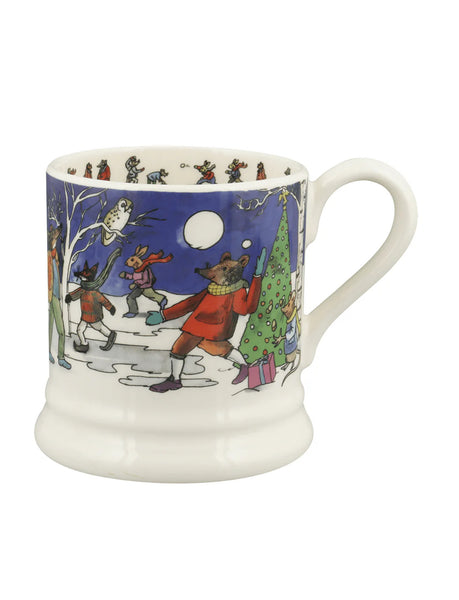 Emma Bridgewater Year In The Country Christmas 1/2 Pint Mug