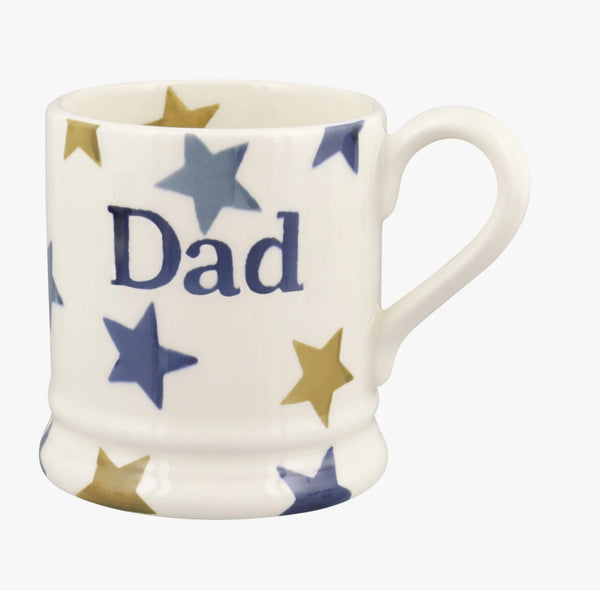 Emma Bridgewater Stormy Stars Dad 1/2 Pint Mug