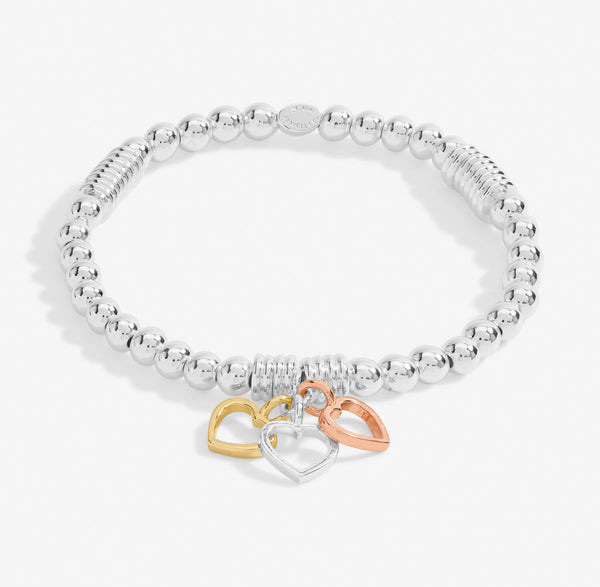 Joma Jewellery Heart Bracelet Bar